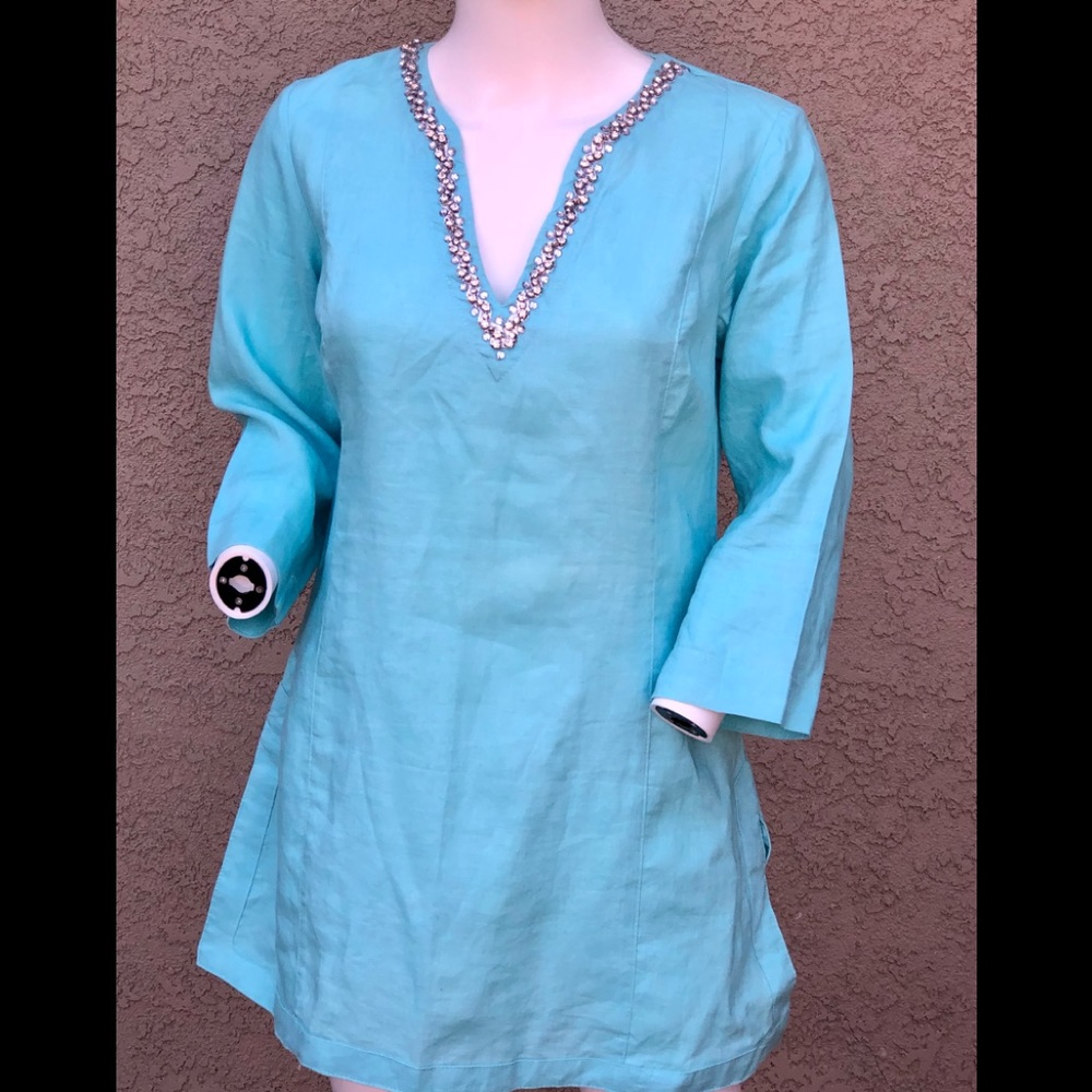 Malvin I 🖤 Linen Tunic sz M NWT!